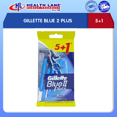 GILLETTE BLUE 2 PLUS (5+1)